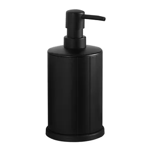 Dispensador de jabón líquido de mano independiente de cocina de baño de aluminio a prueba de herrumbre de 17,6 Oz