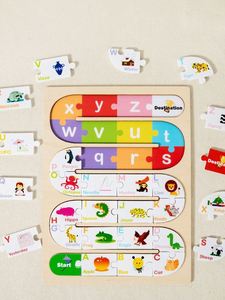 Rompecabezas Educativo Temprano para Jardín de Infancia, con Animales, Vegetales, Frutas, Geografía y Banderas Nacionales - Product Image 5