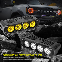Universel 6 pouces 120w LED travail lumière conduite lampe Spot faisceau d'inondation étanche Auto tout-terrain SUV camion phares accessoires de voiture
