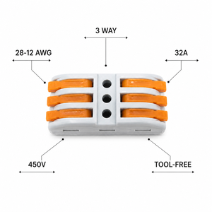 Connecteur de câblage rapide de type presse pour fils en série et en parallèle, <span class=keywords><strong>borne</strong></span> de connexion Divine Device - Product Image 4
