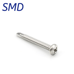 Smd Tapping <b>Screws</b> M4 2 M4 8 M5 5 M6 3 Phillips <b>Round</b> <b>Head</b> Metal Fasteners Grade 2 Passivated Right Hand Metric - Product Image 5