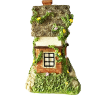 Nouvelle Arrivée Personnalisé Décor À La Maison Résine Artisanat-Jardin Villa Modèle Maison Statue Usine En Gros Cadeaux Promotionnels Résine Cadeau
