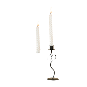 Hermoso Portavelas de Hierro Curvo, Decoración para el Hogar, San Valentín, Par de Portavelas Cónicos - Product Image 4