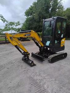 Nouvelle Mini-Excavatrice sur Chenilles SY18C avec Moteur, Boîte de Vitesses et Accessoires - Haute Efficacité en Stock - Product Image 2