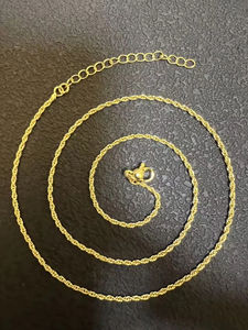 Collar de Cadena de Acero Inoxidable Chapado en Oro de 18K, Diseño de Martillo, Moderno y Personalizado, para Hombre y Mujer, Regalo para Fiestas y Festivales - Product Image 5