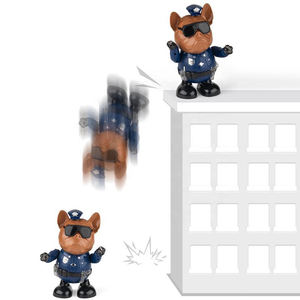 DC robotik Guard polis köpekler Robot oyuncak hayvan elektrik işıkları dans müzik polis köpek interaktif pil polis köpek Robot - Product Image 6