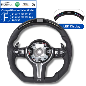 SOON TODA Volant de sport en fibre de carbone LED modifié pour <span class=keywords><strong>BMW</strong></span> Série E Série F ZC-E90-T002-YD - Product Image 1