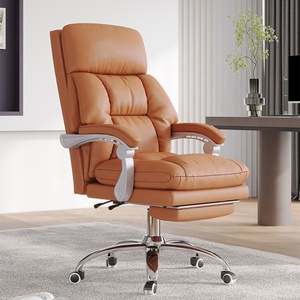 Silla <span class=keywords><strong>de</strong></span> <span class=keywords><strong>Oficina</strong></span> Ergonómica Reclinable Big Boss Color Naranja, Precio <span class=keywords><strong>de</strong></span> Fábrica al por Mayor, para Comodidad Durante Todo el Día y Alineación Óptima <span class=keywords><strong>de</strong></span> la Columna Vertebral - Product Image 2