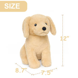 <span class=keywords><strong>Golden</strong></span> <span class=keywords><strong>Retriever</strong></span> Yavrusu Peluş Oyuncak, Çocuklar İçin Yumuşak Oturan Köpek Peluşu, Düşük Kulaklı Peluş Hayvan, Özel Peluş Üretici OEM - Product Image 3