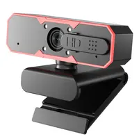 Luckimage-cámara web para ordenador portátil, webcam con micrófono estéreo, hd, 1080p, usb, 1080