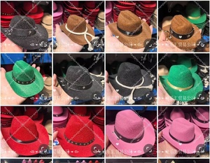 Mini <span class=keywords><strong>chapeau</strong></span> de cowboy pour chiens et chats, <span class=keywords><strong>chapeau</strong></span> western réglable pour animaux de compagnie pour fête d'anniversaire, costume d'Halloween, accessoires photo festifs pour chiots et chats - Product Image 6