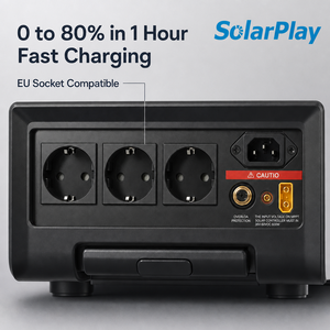 Generatore Solare Solarplay 3600W con Pannello Solare 400W, Stazione <span class=keywords><strong>di</strong></span> Alimentazione LiFePO4 3840Wh per Backup Domestico e Vita Off-Grid, Disponibile in Germania - Product Image 5