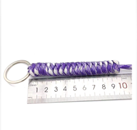 Artdragon Seven Core Outil de survie d'urgence, boule de défense personnelle, porte-clés, poing de singe, polyester