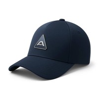 Casquette de baseball de luxe à 5 panneaux avec logo personnalisé en métal, visière incurvée, motif léopard, sportive, pour activités de plein air, réglable, unisexe