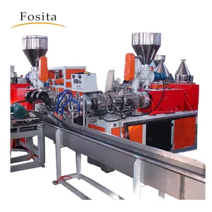 Linha de máquinas para fazer a produção de mangueira espiral de PVC para jardim Fosita