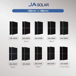 JA 575W PV paneles solares bifacial <span class=keywords><strong>JAsolar</strong></span> 575W 580W 590W 600W para Sistema Solar Pannelli Fotovoltaici Ja Solar 605W - Product Image 2