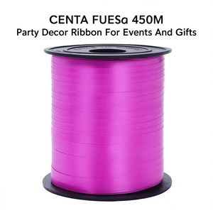 Cinta Fuchsia 450M, Cinta Decorativa para Fiestas y Regalos - Product Image 2