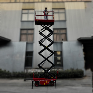 2025 más nuevos elevadores de tijera eléctricos Manlifter plataforma de trabajo aéreo hidráulica de empuje Manual AC/DC - Product Image 4