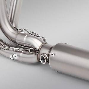 Sistema de Escape Universal para Motocicleta, Tubo de Escape de Acero Inoxidable, Silenciador Deslizable para CFMOTO 675SR 675SR-R 675SS - Product Image 4