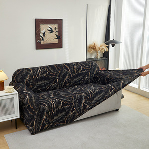 Housse de canapé universelle à <span class=keywords><strong>couverture</strong></span> complète INSHARE Factory-Source imprimé lait soie plante motif canapé housse de canapé - Product Image 3