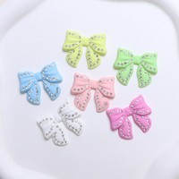 Breloques en résine DIY avec strass pour Crocs, pinces à cheveux, accessoires de coque de téléphone, vente en gros, artisanat 3D à dos plat
