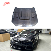 Capot moteur en fibre de carbone style G20 D pour BMW Série 3 G20 325i 318i 330 M340d Bodykit Couvercle de capot avant