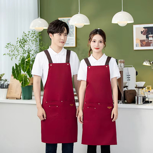 Nấu Ăn Tạp dề cho nam giới khách sạn combed bông điều dưỡng bìa cho con bú Tạp Dề nhà hàng đồng phục tạp dề - Product Image 6