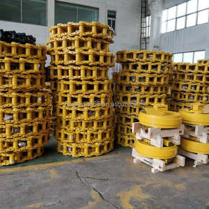 Cadenas de oruga para excavadoras y topadoras, piezas del tren de rodaje, eslabones de oruga D4D D5N D8N D11 D20 D31 D85 329D PC40 PC400-6 SK200-8 - Product Image 6