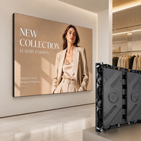 Écran LED d'installation fixe en intérieur, armoire en aluminium moulé sous pression, affichage LED haute définition, conférence, usage commercial