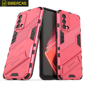 เคสโทรศัพท์เกราะกันกระแทก TPU + PC แบบบางพิเศษสำหรับ <span class=keywords><strong>OPPO</strong></span> Reno 6 pro/plus K9 & realme V13 5g พร้อมขาตั้ง - Product Image 4