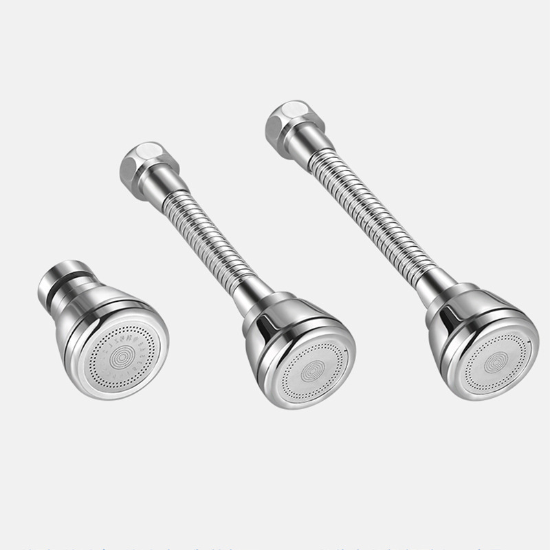 Улучшенный поворотный аэратор для кухонного смесителя, Сменная головка для смесителя высокого давления из твердой меди