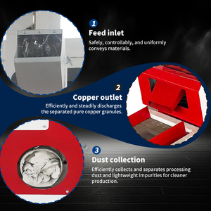 <span class=keywords><strong>เครื่อง</strong></span>แยก<span class=keywords><strong>สาย</strong></span>ทองแดงใช้งานง่าย: คู่มือ 4 ภาษา, คำแนะนำชัดเจน, <span class=keywords><strong>เครื่อง</strong></span>บดอเนกประสงค์สำหรับรีไซเคิล<span class=keywords><strong>สาย</strong></span>ไฟเศษ - Product Image 5