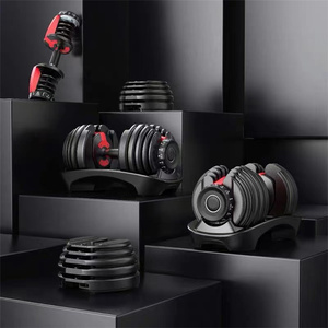 Mancuernas Ajustables Lisglosports, Juego <span class=keywords><strong>de</strong></span> Mancuernas con Peso Ajustable <span class=keywords><strong>de</strong></span> 24 kg y 40 kg, con Mango <span class=keywords><strong>de</strong></span> Nailon Antideslizante - Product Image 5