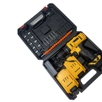OEM Vente en gros DW 21V Jeu d'outils électriques Perceuse sans fil avec 2 batteries durables Tournevis manuel bon marché