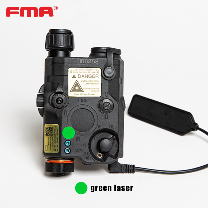 FMA AN/PEQ 15 LA-5 Function Version - LED White Light & Green Laser