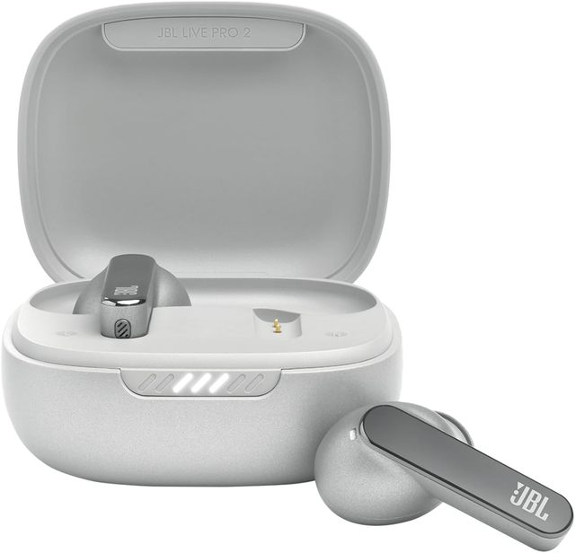 Live Pro 2 True Wireless Noise Cancelling Earbuds,40H Playback with Wireless Charging,6 Mics for Calls,Touch&Voice Control