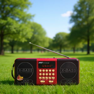 JDC Portable Radio With <b>Usb</b> Sd Card <b>Player</b> X Bass Speaker For Outdoor Use - Product Image 3