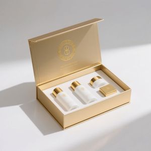 Luxury Black Rigid Child Proof Magnetic Cardboard Paper <b>Box</b> Custom Cosmetics Packaging Magnetic <b>Box</b> Design - Product Image 6