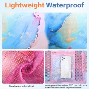 Free sample 2025 Summer New <b>Swim</b> <b>Bag</b> Dry Wet Separation Waterproof Beach Storage Backpack for Sports Equipment String Letter - Product Image 4