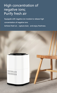 Umidificatore Elettrico Portatile da 4L con Controllo App e <span class=keywords><strong>Umidostato</strong></span> per Uso Domestico e Commerciale, in Plastica da Scrivania - Product Image 6