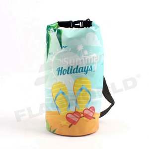 Bolso de Mano/Bolso de Playa Unisex de Poliéster Impermeable 210D con Cierre de Cremallera, Diseño de Moda con Logotipo Personalizado al por Mayor - Product Image 3