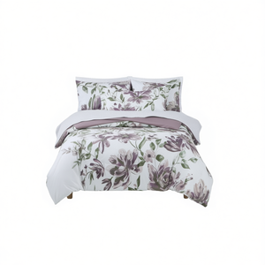 Db Floral Printed <b>Comforter</b> <b>Set</b> 8pcs King Queen Size Woven Cotton Classic Bedroom Decor - Product Image 1