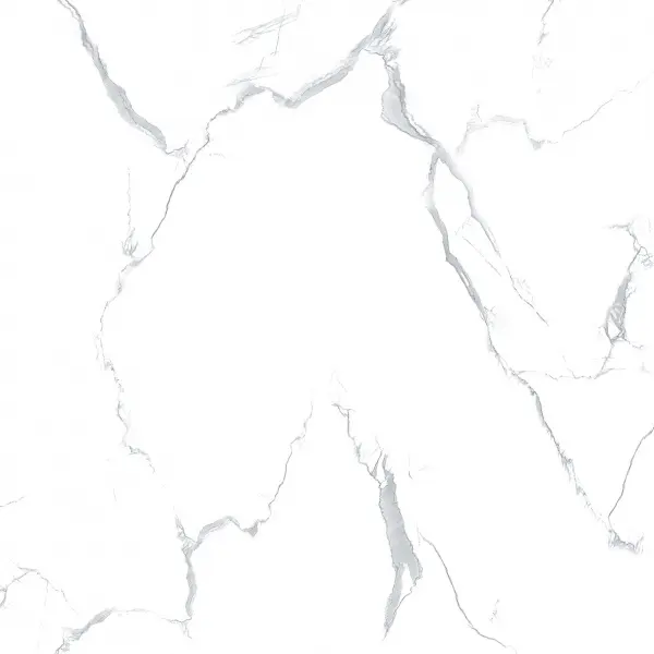Prezzo di fabbrica Piastrelle in marmo 600*600MM per interni opachi smaltato bianco bianco porcellana piastrelle antivegetativa basso assorbimento d'acqua