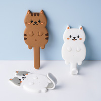 Crochet magnétique de réfrigérateur puissant Animal de dessin animé mignon crochet adhésif flexible de vente chaude pour un usage domestique
