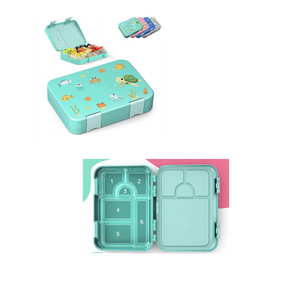 Boîte à lunch en tritan de qualité supérieure avec compartiment personnalisé <span class=keywords><strong>Bento</strong></span> Go to Easy Locheras pour l'école - Product Image 1