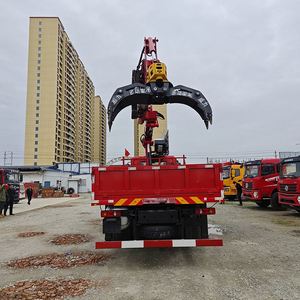 Camión Grúa Dongfeng K5 de 5 Secciones con Brazo Plegable, 8 Toneladas, Equipado Estándar con Garra Hidráulica, Vehículo Multifuncional - Product Image 4
