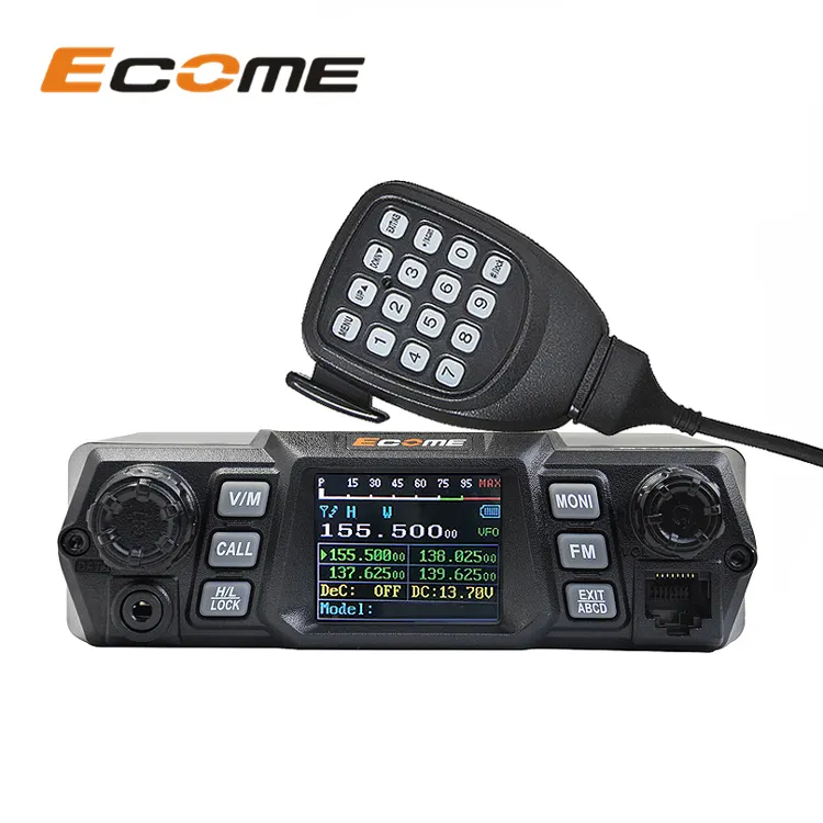 ECOME MT-690 80w 144 430 mhz Funkgerät für Auto private Basis Mobilfunk LKW Walkie Talkie