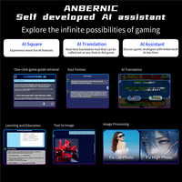 Nueva Consola de Juegos Portátil ANBERNIC RG Slide con IA Multifuncional, Android 13, Pantalla LTPS In-Cell de 4.7 Pulgadas