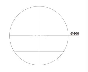 Đĩa từ treo tường tùy chỉnh màn hình hiển thị LED sáng tạo Màn hình LED LED màn hình hiển thị tròn - Product Image 3